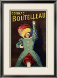 Cognac Boutelleau Estampe encadrée par Leonetto Cappiello