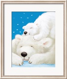 Fluffy Bears II Prints by Alison Edgson