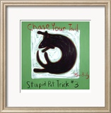 Chase your Tail 3 Reproduction encadrée édition limitée par Ken Bailey