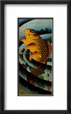 Carp Leaping in a Pool Láminas por Katsushika Taito II Carp Leaping in a Pool Láminas por Katsushika Taito II