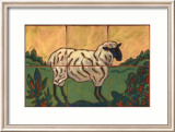 Sheep Prints by Susan Tuckerman