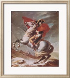 Napoleon überquert den St.-Bernhard-Pass, ca. 1801 Poster von Jacques-Louis David