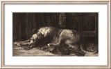 Chien-loup irlandais Posters par Herbert Thomas Dicksee