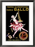 Gallo, Pastas Alimenticias Lámina giclée enmarcada por Leonetto Cappiello Gallo, Pastas Alimenticias Lámina giclée enmarcada por Leonetto Cappiello