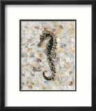 Pearlized Seahorse Láminas por Regina-Andrew Design