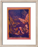 Vanishing Animals: Butterflies, c.1986 (Peach on Navy) Plakater af Andy Warhol Vanishing Animals: Butterflies, c.1986 (Peach on Navy) Plakater af Andy Warhol