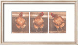 Trio de fleurs Posters par Ans Van Der Zweep