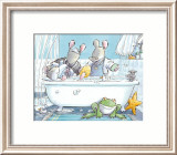 In der Dusche Poster von Susan Varley