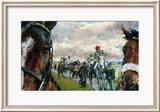 After The Bell-Newcastle Races Limited Edition Framed Print by Jay Boyd Kirkman