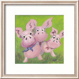 The Three Little Pigs Prints by Nat 