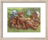 Pansy, Daisy and Viola Affiches par Janet Kruskamp