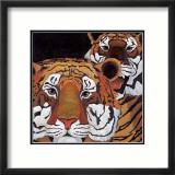 Sun Tigers Plakater av LISA BENOUDIZ