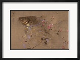 A Trout Rising Reproduction encadrée édition limitée par Joseph Crawhall