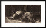 Chien-loup irlandais Posters par Herbert Thomas Dicksee