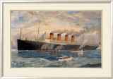 French Line Framed Giclee Print by Richard Rummell