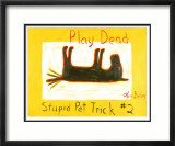 Play Dead 2 Reproduction encadrée édition limitée par Ken Bailey