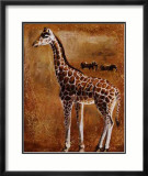 Girafe Posters par Olga Ilic