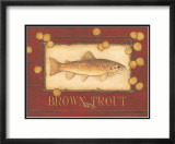 Braune Forelle Kunst von Stephanie Marrott