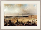 La Place de la Concorde, Paris Plakater av Carlo Bossoli La Place de la Concorde, Paris Plakater av Carlo Bossoli