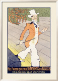 Smart Carmen Framed Giclee Print by Auguste Roubille
