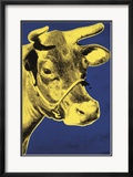Cow, c.1971 (Blue and Yellow) Kunstdruck von Andy Warhol