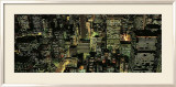 Nacht in Manhattan Posters van Richard Berenholtz