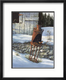 Milk Can Bird Bath Posters by Michael Humphries