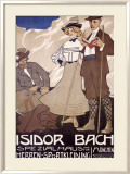 Isidor Bach Estampe encadrée par Witzel 