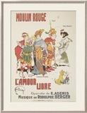 Moulin Rouge: L'Amour Libre Julisteet tekijänä Joe Bridge