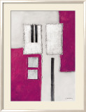 Purple Elements I Posters af K. Kostolny