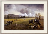Great Western Near South Brent 1913 Plakater av Gerald Broom Great Western Near South Brent 1913 Plakater av Gerald Broom