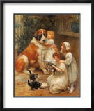 Les préférés de la famille Affiche par Arthur John Elsley