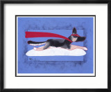 Super Shepherd Reproduction encadrée édition limitée par Ken Bailey