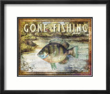 Gone Fishing Prints by Paul Brent