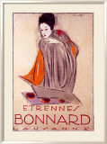Bonnard Framed Giclee Print by Charles Loupot