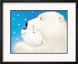 Fluffy Bears III Posters by Alison Edgson