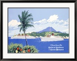 Cruceros Fumess Lámina giclée enmarcada por Adolph Treidler Cruceros Fumess Lámina giclée enmarcada por Adolph Treidler