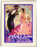 Sevilla Framed Giclee Print by Juan Dapena Parilla