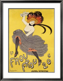 Le Frou-Frou Estampe encadrée par Leonetto Cappiello