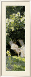 Havepartie met Marie Kroyer (detail) Posters by Peder Severin Kröyer
