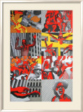 Le cri du peuple Limited Edition Framed Print by (henri Aguiella) Cueco