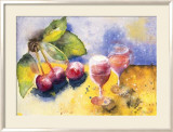 Glass and Cherry Art by Witka Kova