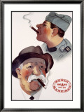 Weber Menziken Lámina giclée enmarcada por Hugo Laubi