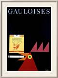 Gauloises Innrammet Giclee-trykk av Donald Brun Gauloises Innrammet Giclee-trykk av Donald Brun