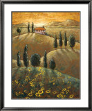 Tuscan Sunflowers I Posters av Marshall Banks Tuscan Sunflowers I Posters av Marshall Banks