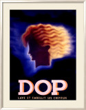 Dop Framed Giclee Print by Charles Loupot