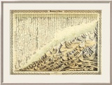 Mountains & Rivers, c.1856 Estampe encadrée par G. W. Colton