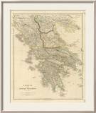 Greece, Ionian Islands, c.1832 Framed Giclee Print by John Arrowsmith