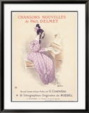 Chansons Nouvelles Piano Song Inramat gicléetryck av Roedel Chansons Nouvelles Piano Song Inramat gicléetryck av Roedel