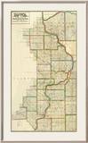 Iowa, c.1838 Estampe encadrée par L. Judson